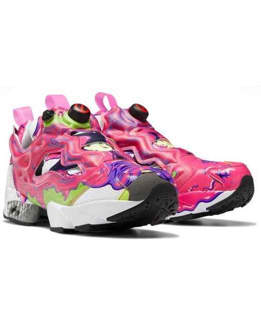 Reebok Pink Ghostbusters X Instapump Fury 'Psychomagnotheric Slime' for men