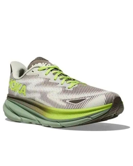 Hoka One One Green Clifton 9 Gtx 'Slate Aloe Vera' for men