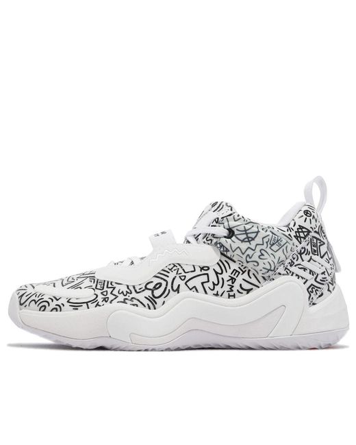 Adidas White D.O.N. Issue #3 Gca 'Creativity' for men