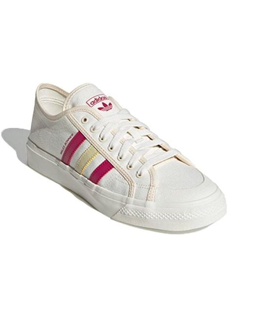 Adidas White Wales Bonner X Nizza Low for men
