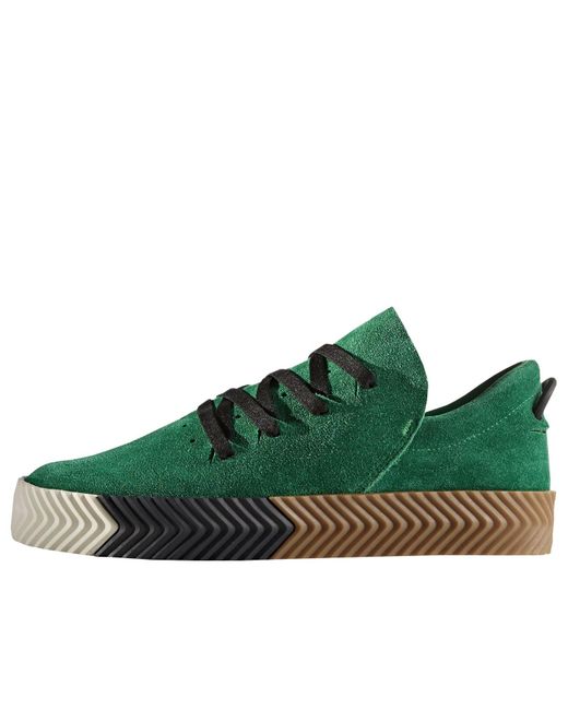 arrojar polvo en los ojos danés Arriba adidas Originals Adidas Alexander Wang X Aw Skate 'green' for Men | Lyst