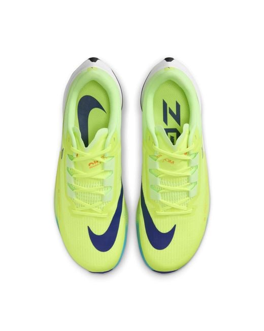 Nike Green Air Zoom Rival Fly 3 'Volt Lime Blast' for men