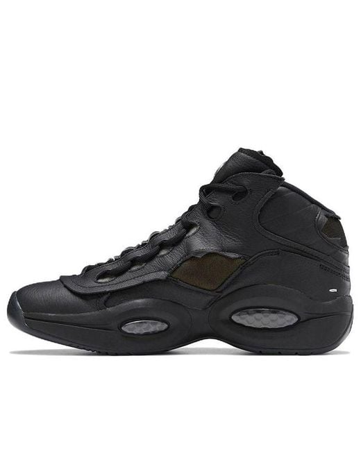 Reebok Black Maison Margiela X Question Mid 'Memory Of for men