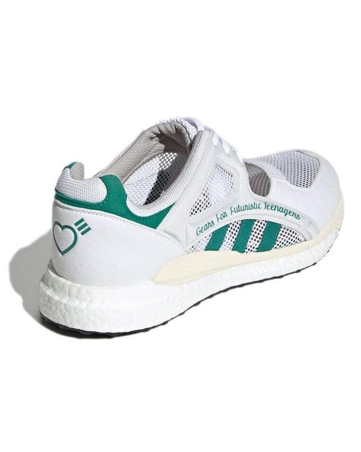Adidas White Originals Eqt Racing X Human Made for men