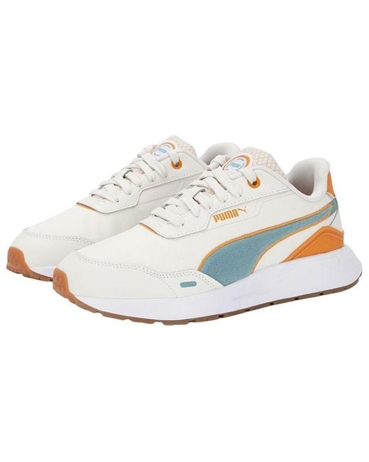 PUMA White Runtamed Plus Retro Prep for men