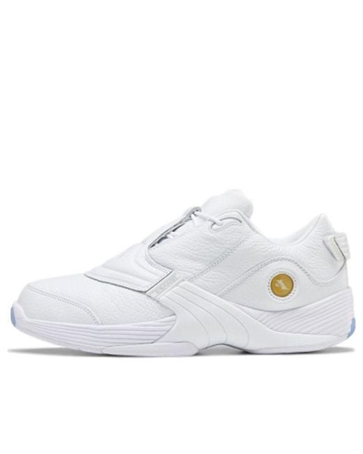 Reebok White Answer 5 Low 'Triple' for men