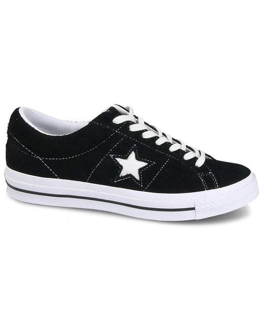 Converse Blue One Star Low Suede' for men