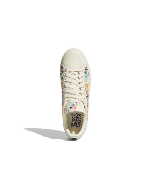 Adidas White Kris Andrew Small X Stan Smith 'Pride' for men