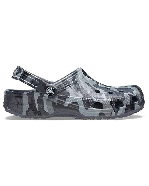 CROCSTM Gray Beach Sandals Camouflage