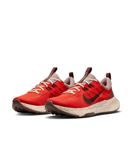 Nike Red Juniper Trail 2 Trail-Running Shoes 'Picante' for men