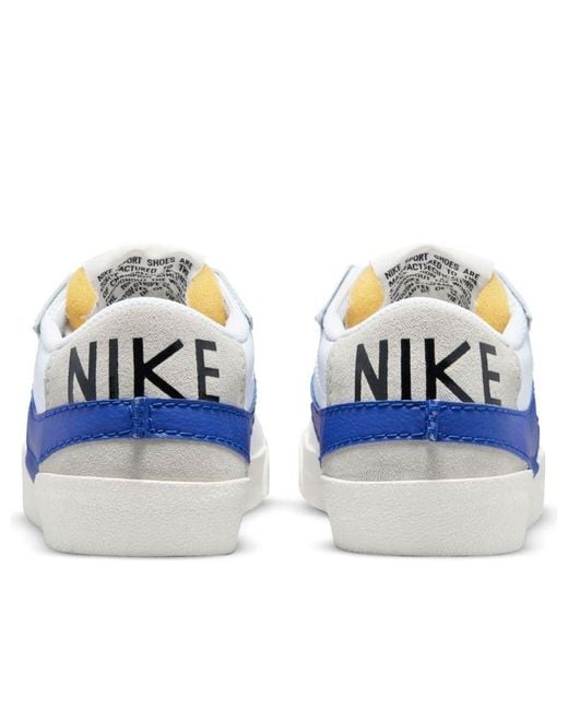 Nike Blue Blazer Low '77 Jumbo Old Royal' for men