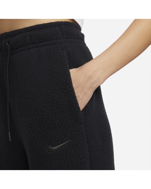 Nike Black (Wmns) Sportswear Plush Pants