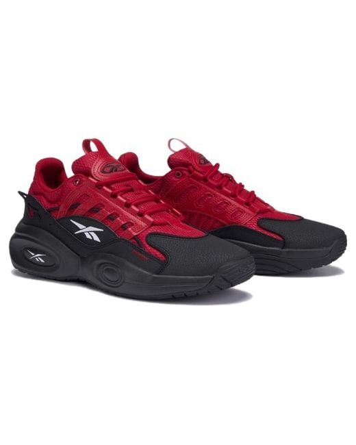 Reebok Red Solution Iverson Basketball Shoes for men