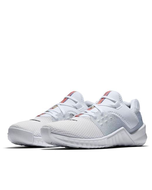 Nike White Free X Metcon 2 'Triple' for men