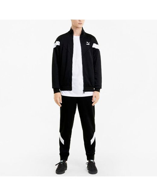 PUMA Black Iconic Mcs Track Jacket for men