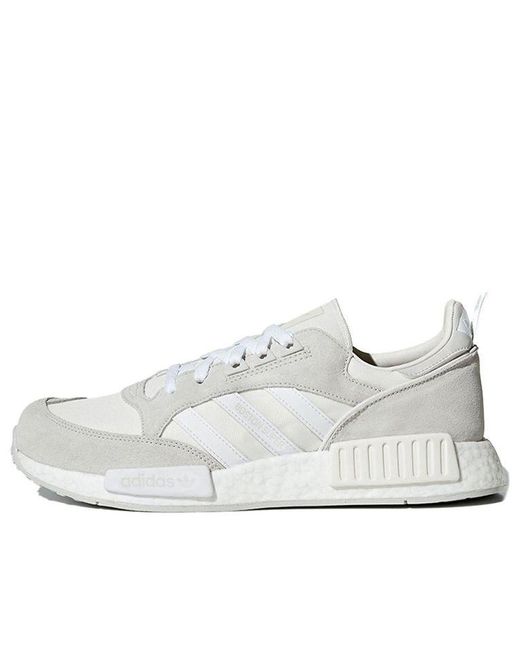 Adidas White Boston Super R1 'Triple' for men