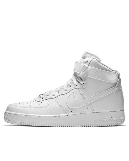 Nike White Air Force 1 High '07 'Triple' for men