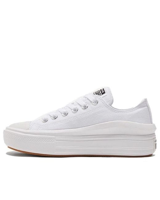 Converse White (Wmns) Chuck Taylor All Star Move Low