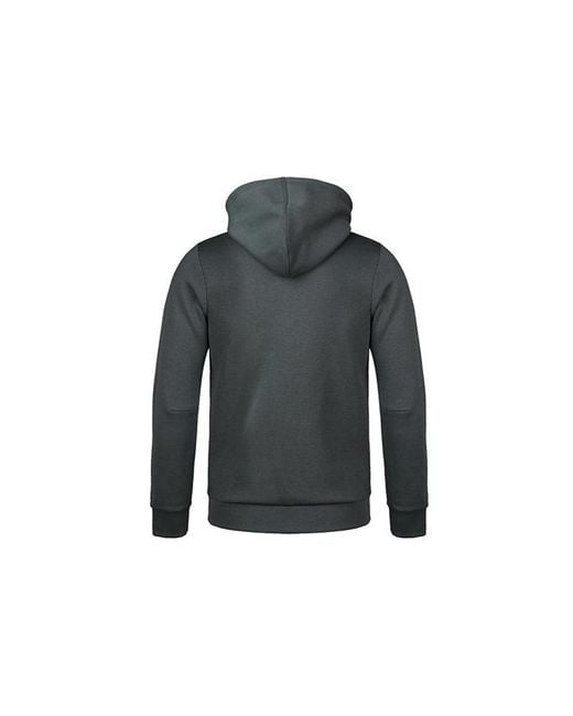 Adidas Gray Knit Hooded Jacket for men