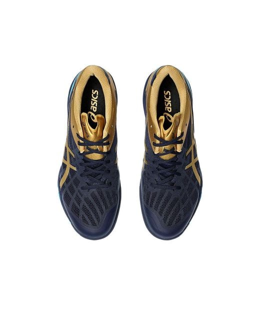 Asics Blue Attack Dominate Ff 2 'Peacoat Pure' for men
