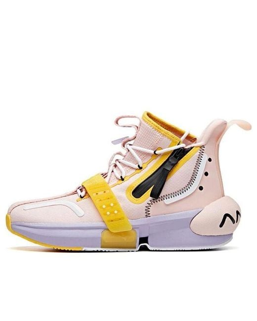 Anta Pink (Wmns) X Dragon Ball Super Basketball Shoes 'Buu'