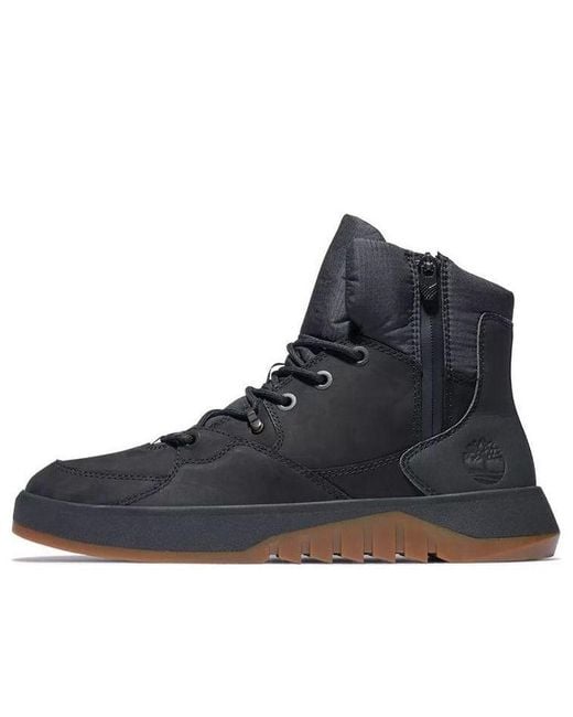 Timberland Blue Supaway Side Zip Boots Nubuck' for men