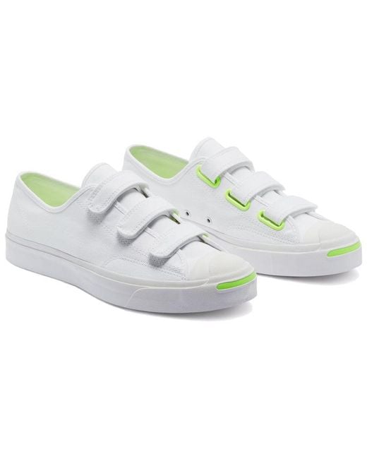 Converse White Jack Purcell Low Easy-On Ghost' for men