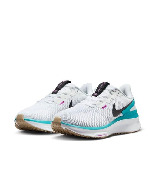 Nike Blue (Wmns) Air Zoom Structure 25 Pure Platinum'