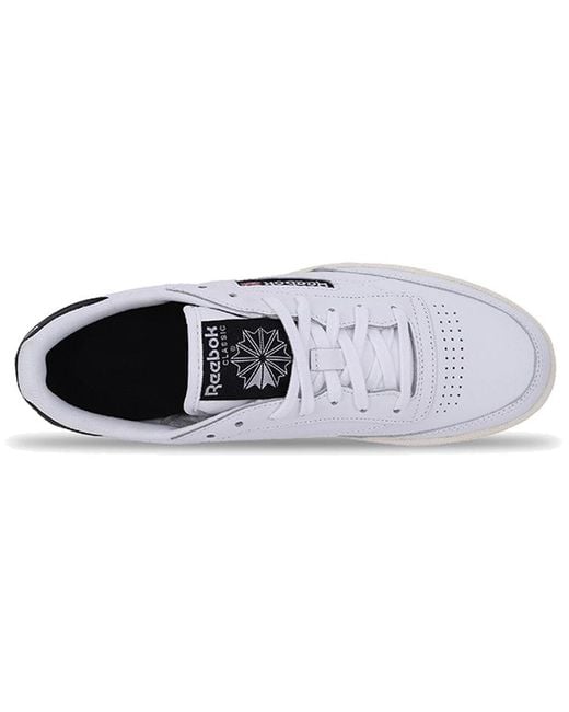 Reebok White Club C Skate Shoes