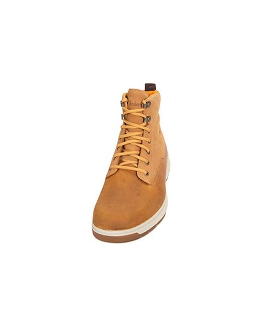 Timberland Brown Atwells Avenue 6 Inch Waterproof Boots 'Wheat' for men
