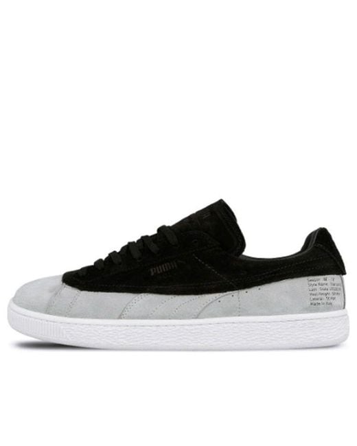 PUMA Black Stampd X Suede Classic for men