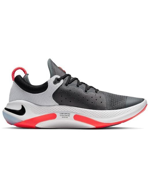 Nike White Joyride Run Fk 'Bright Cimson' for men