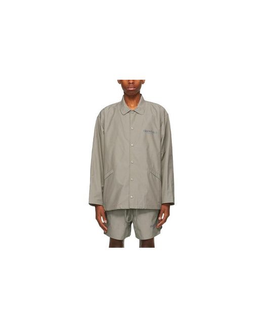 Fear Of God Gray Fw21 Souvenir Jacket 'Taupe' for men