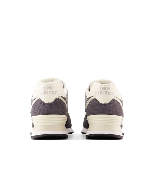 New Balance White 574 for men