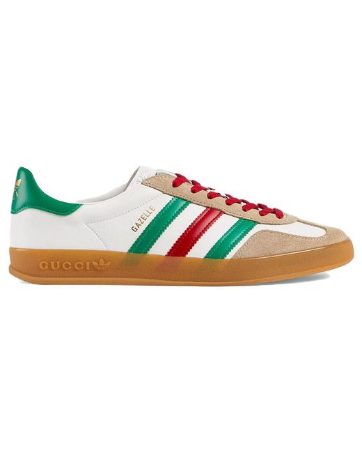 Gucci Blue Adidas X Gazelle for men