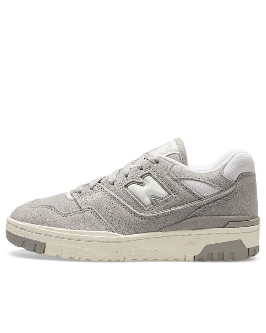 New Balance White 550 'Suede Pack for men
