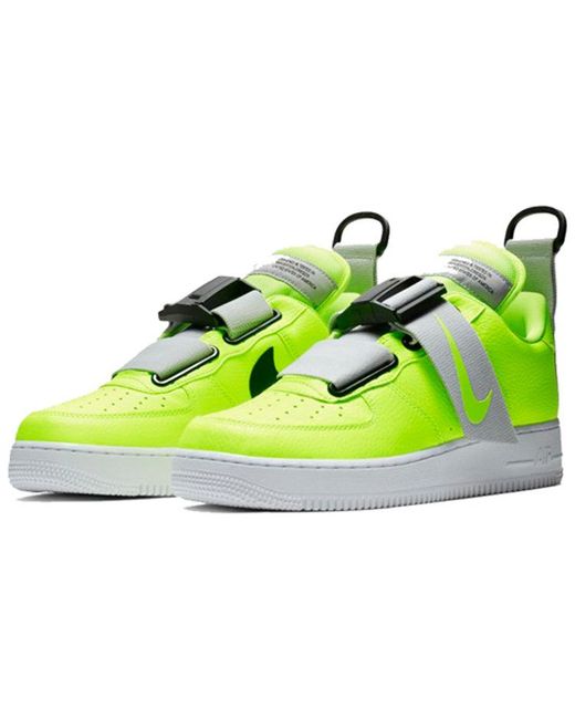Nike Green Air Force 1 Low Utility 'Volt' for men