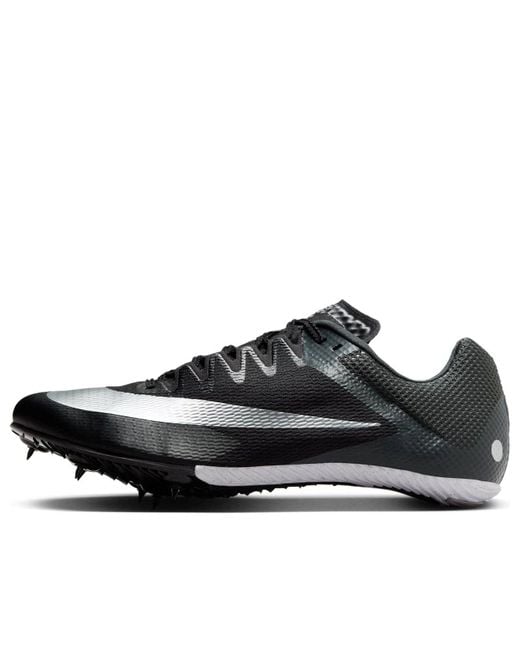 Nike Black Air Zoom Rival Sprint Metallic' for men