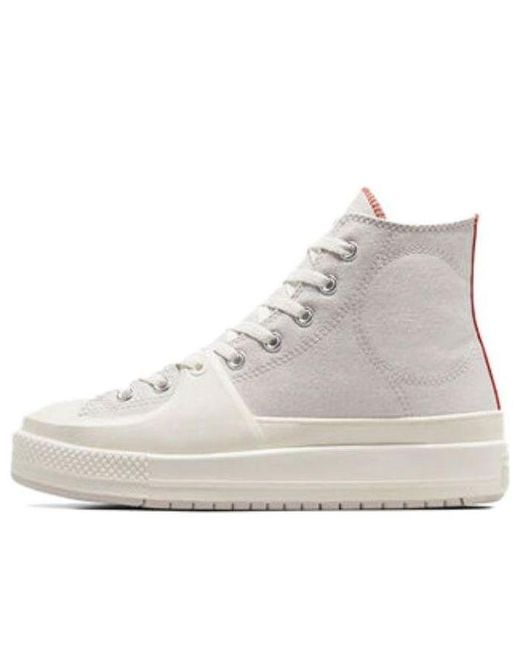 Converse White All Star Construct Sport Remastered 'Pale Putty'