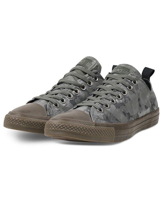 Converse Gray Chuck Taylor All Star Low 'Camo' for men
