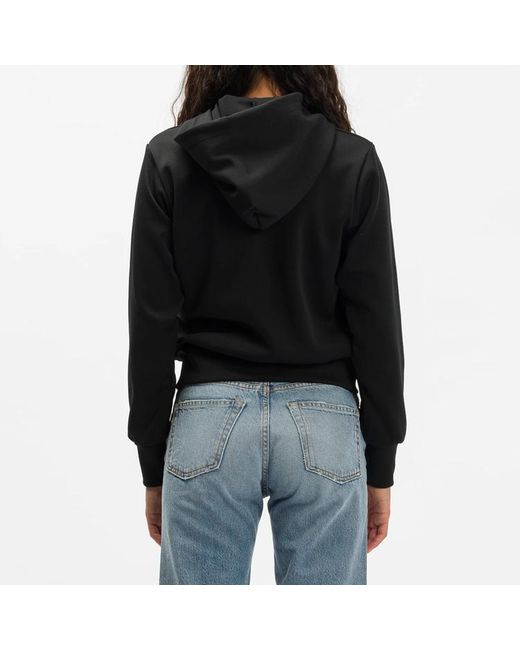 COMME DES GARÇONS PLAY Black (Wmns) No Zip Hoodie Heart Emblem