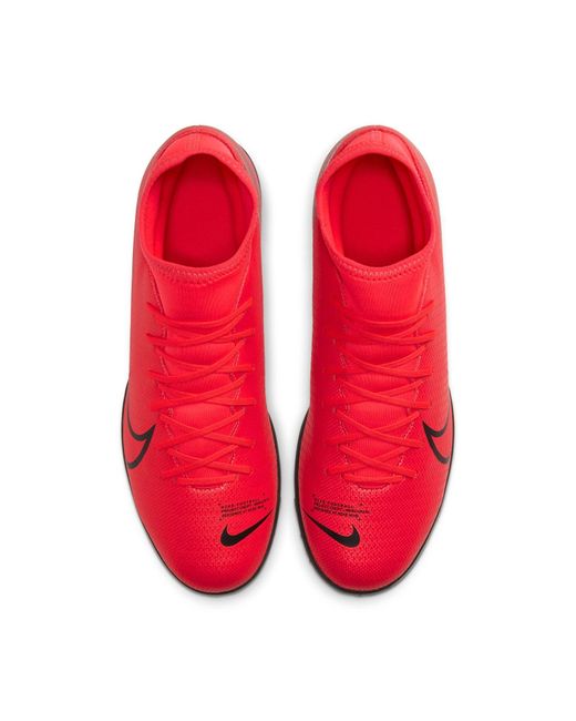Nike Red Mercurial Superfly 7 Club Tf Turf for men