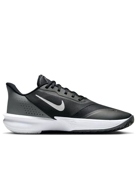 Nike Black Precision 7 Basketball Shoes for men