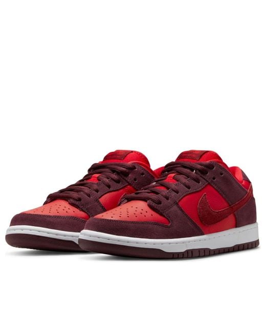 Nike Red Sb Dunk Low Pro 'Fruity Pack for men
