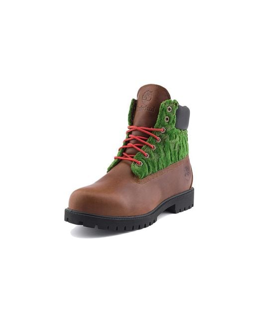 Timberland Brown Heritage Pioneers 6 Inch Waterproof Boots 'Medium Full Grain' for men