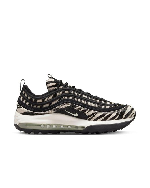 Nike Black Air Max 97 Golf Nrg 'Zebra' for men