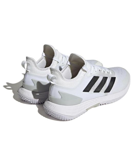 Adidas White Adizero Ubersonic 4.1 '' for men