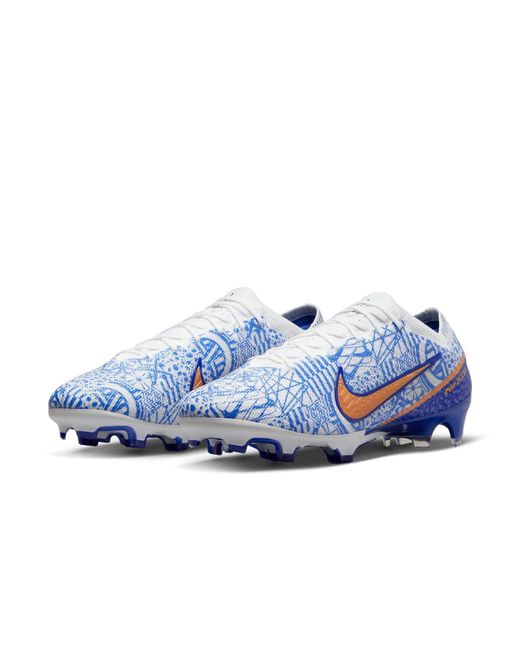 Nike Blue Zoom Mercurial Vapor 15 Elite Cr7 Ag Pro 'Azulejo' for men