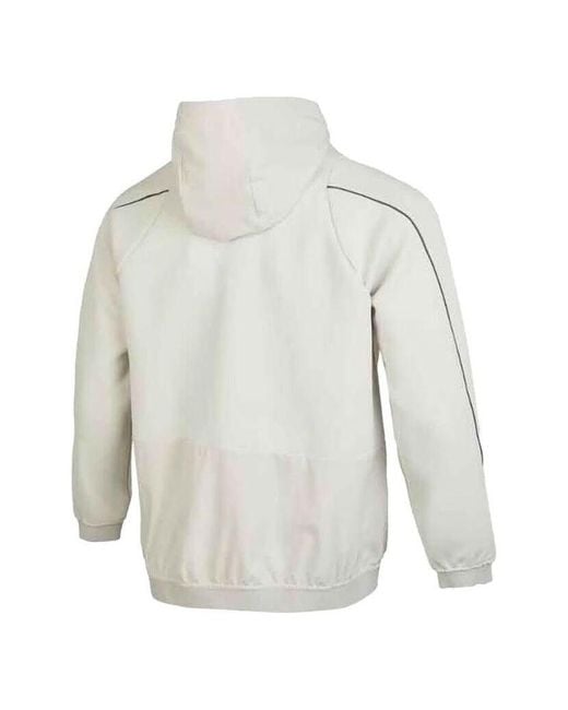 Adidas White Tech Premium Woven Jacket for men