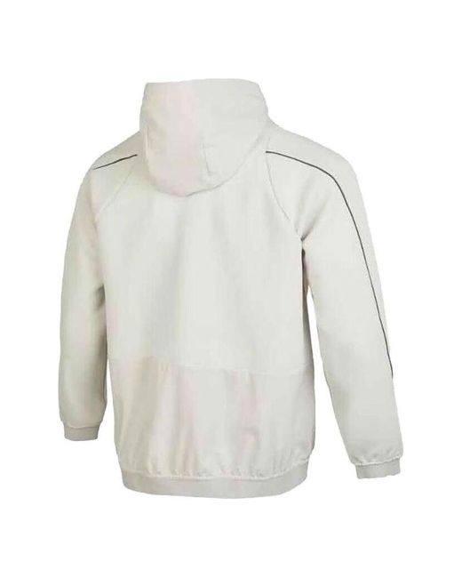 Adidas White Tech Premium Woven Jacket for men